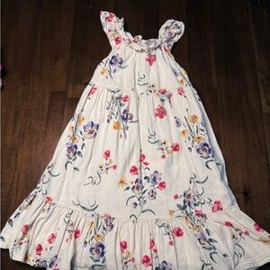 Old Navy White Floral Kids Dress